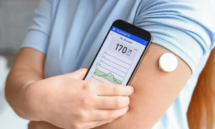 measure blood glucose using smartphone