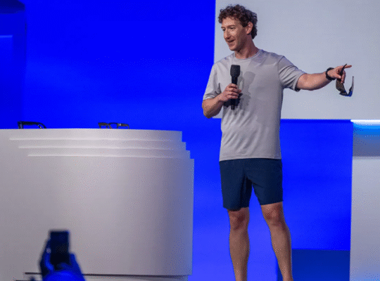 Mark Zuckerberg's $799 AI glass'es were launched at a live demo at the Meta Connect 2025 keynote in California. (Getty) | Instagram
