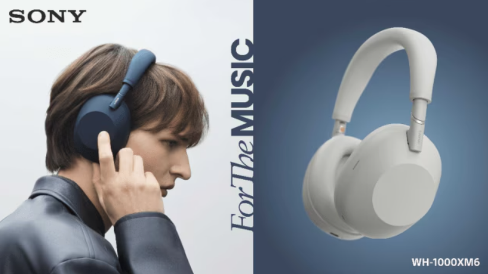 Sony WH-1000XM6 wireless headphones